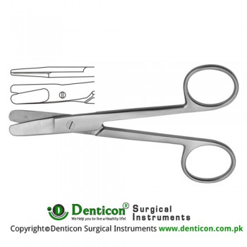 Harvey Wire Cutting Scissor Straight - One Toothed Cutting Edge , 12.5 cm - 5"